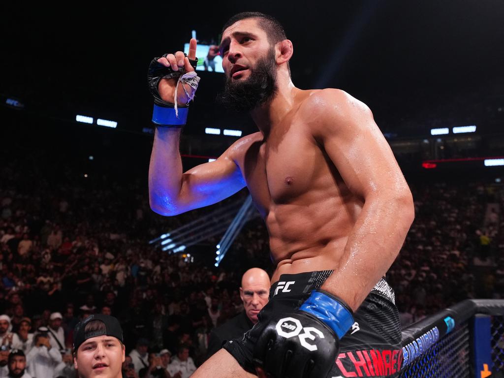Khamzat Chimaev is one of the most feared fighters in the UFC. Picture: Getty Images