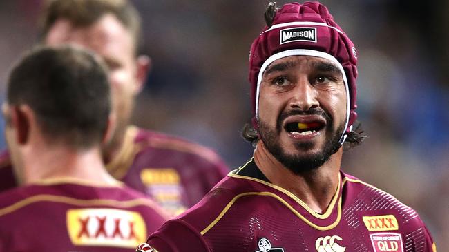 Johnathan Thurston of the Maroons.