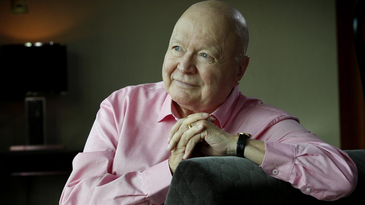 Bert Newton celebrated his 80th birthday in July last year. Picture: David Caird