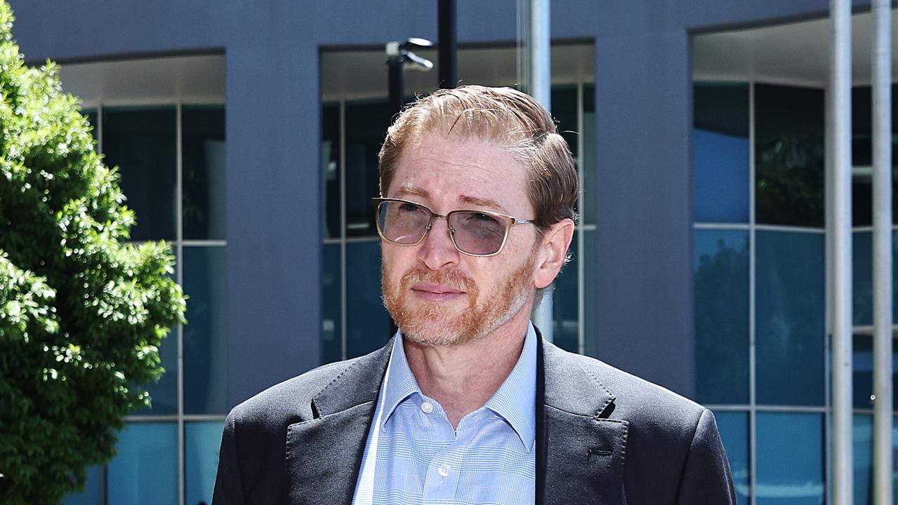 Defence barrister Angus Edwards KC leaves the Cairns Supreme Court during a break in proceedings in the murder trial of Rajwinder Singh, who has pleaded not guilty to the murder of Toyah Cordingley on Wangetti Beach north of Cairns on October 21, 2018. Picture: Brendan Radke