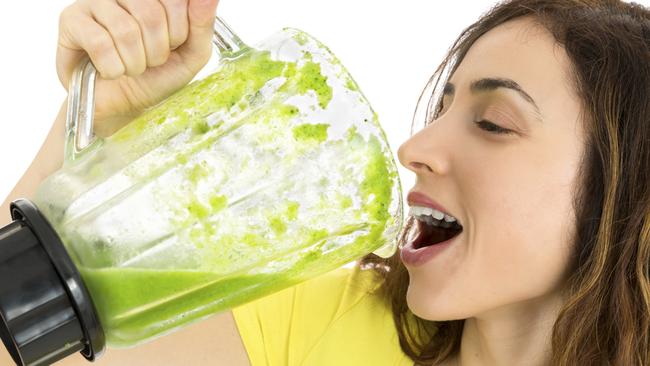 Newsflash: guzzling green juice won’t fix your life. Picture: Supplied