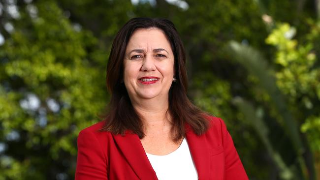 Premier Annastacia Palaszczuk speaks exclusively to Courier-Mail. Pics Adam Head