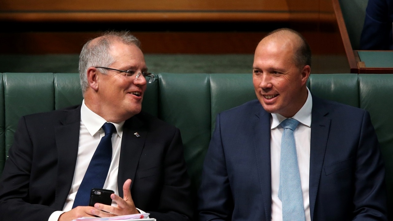 Dutton pledges 'absolute loyalty' to Morrison