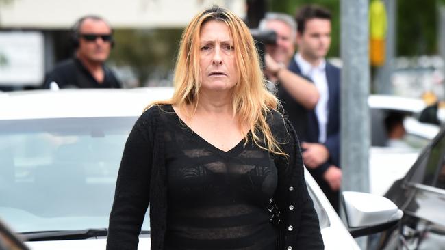 Michelle Mercieca today outside court. Picture: Tony Gough