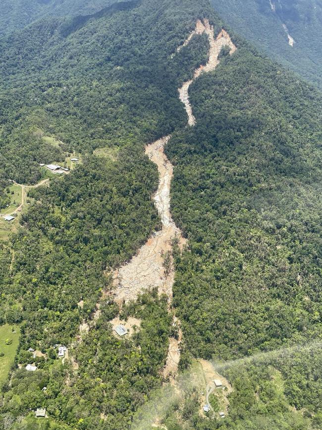 Douglas Council mayor Michael Kerr says there are around 120 landslides located on the road leading into Cape Tribulation.