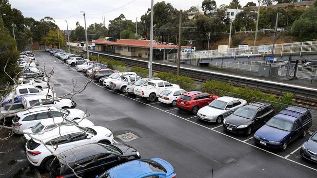 Greensborough train station car park will get more spaces when the station is rebuilt.