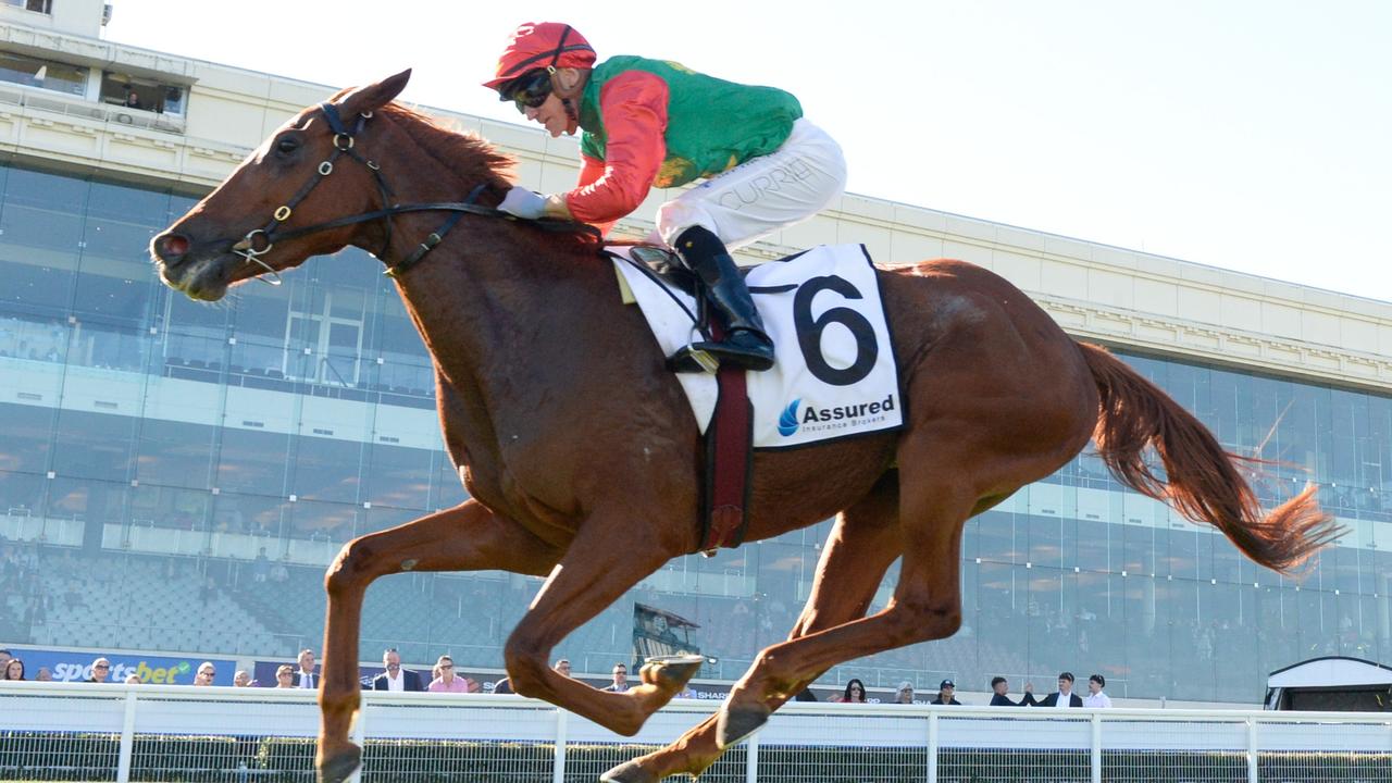 Talented filly Madiyya continued on her winning way at Saturday’s Caulfield meeting. Picture: Racing Photos via Getty Images.