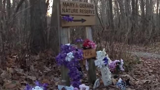 A memorial is in place at the nature reserve