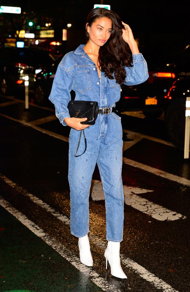 Aussie model Shanina Shaik attends fittings for the upcoming 2018 Victoria's Secret Fashion Show. Picture: Raymond Hall/GC Images