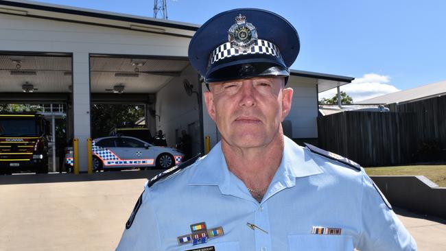 Senior Sergeant Geoff Bormann, the officer in charge of Ingham Police. Picture: Cameron Bates