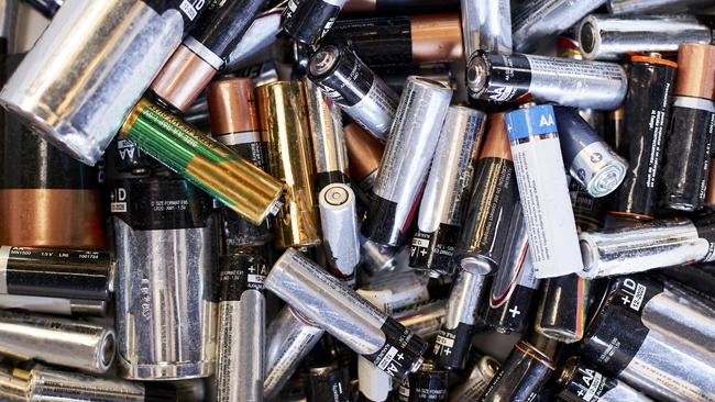 Batteries need to be disposed of properly. Picture: iStock