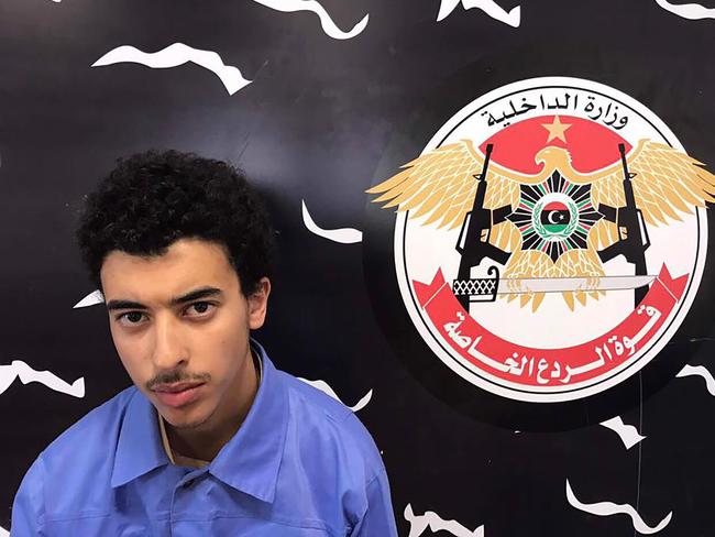 Hashem Abedi, the brother of the Manchester Arena suicide bomber Salman, was detained in Tripoli for alleged links to Islamic State. Picture: Libya Ministry of Interior's Special Deterrence Force / Facebook