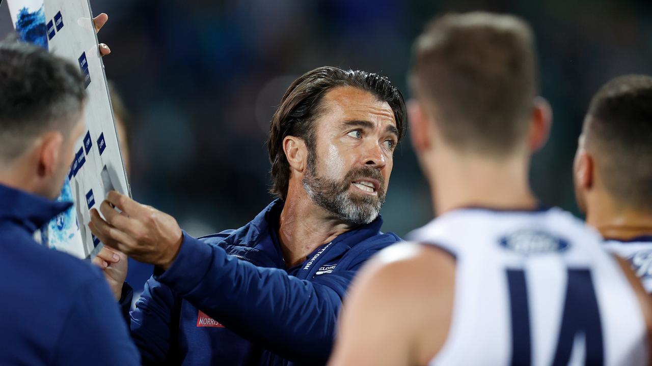 Chris Scott. (Photo by Michael Willson/AFL Photos via Getty Images)