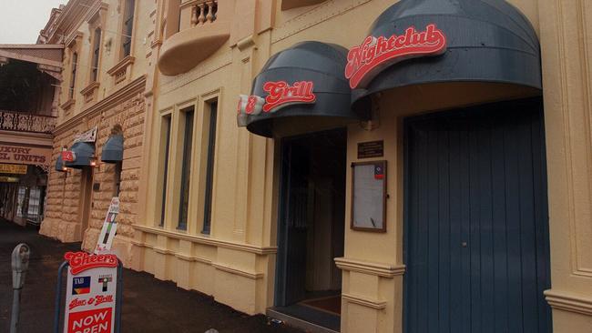 The Cheers nightclub in Ballarat, the last place Tracey Howard was seen alive.