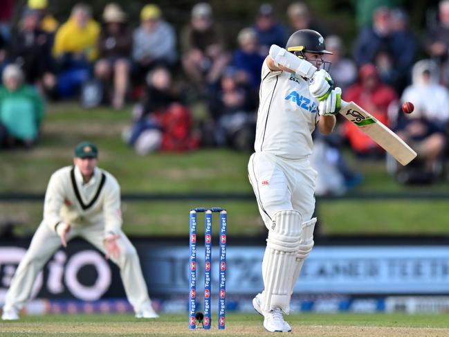 Tom Latham is punishing Australia for their errors. Picture: Getty