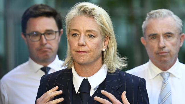 Senator Bridget McKenzie detailed three key issues that had played a role in the breakdown of the Coalition agreement talks. Picture: NewsWire / Martin Ollman