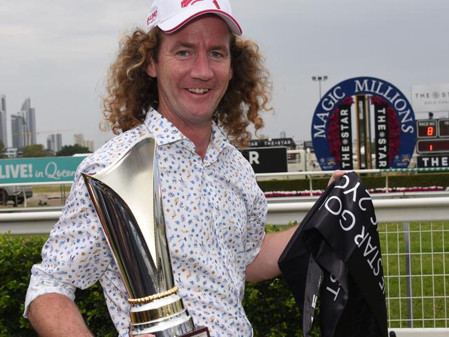 Ciaron Maher at the Magic Millions. (Photo/Steve Holland)