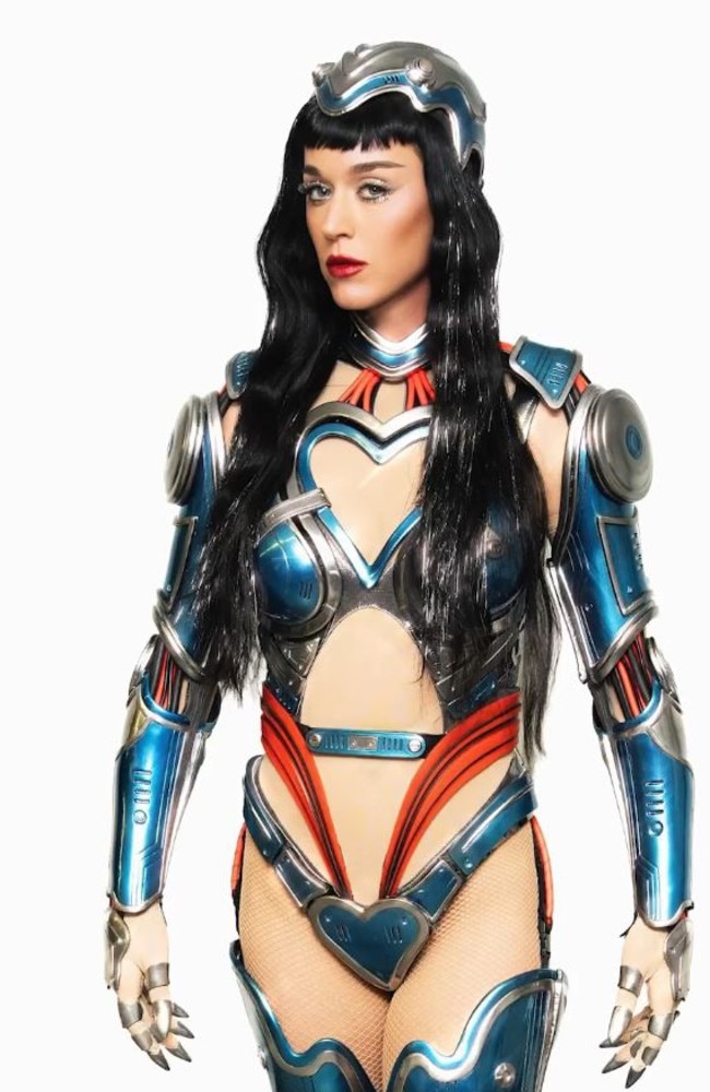 Katy Perry’s space-themed outfit for her Lifetimes tour. Picture: Instagram