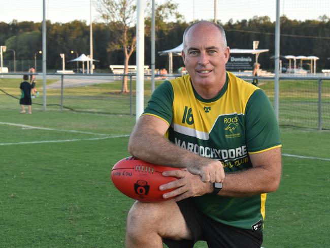 Maroochydore Roos senior QAFL head coach Ben Jones. Picture: Eddie Franklin