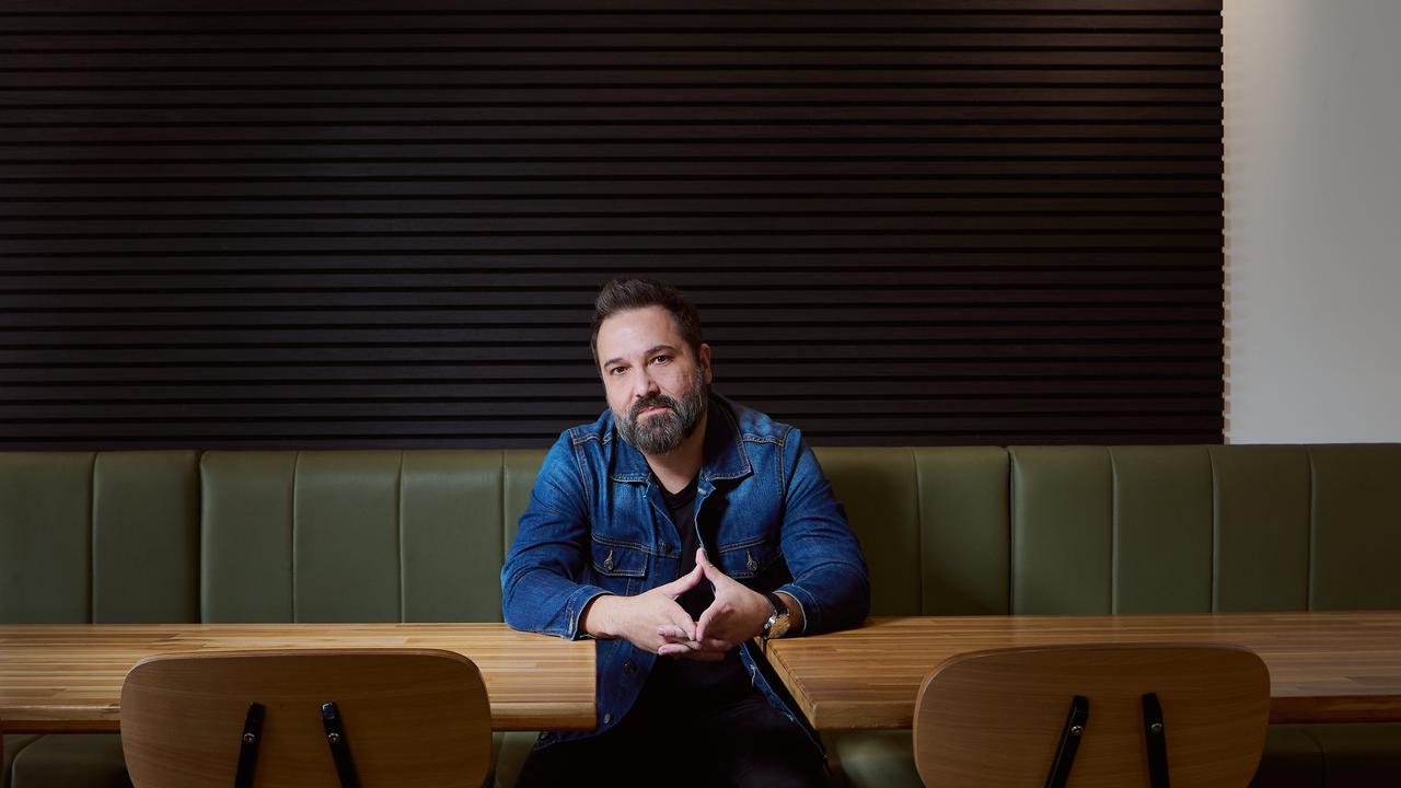 Cafe owner Mark De Costa asked the community for forgiveness in March before the opening on Bueno Eatery. Picture: NewsWire / Flavio Brancaleone