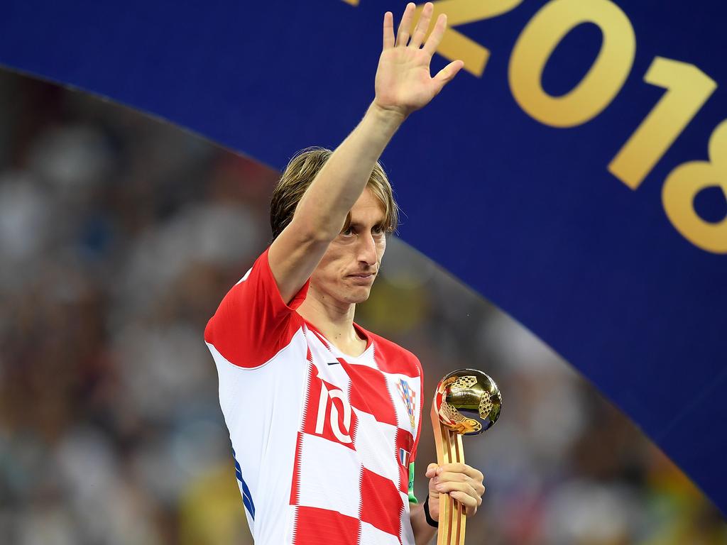 Women 10 MODRIC Croatia White 2022 Qatar World Cup Home Replica