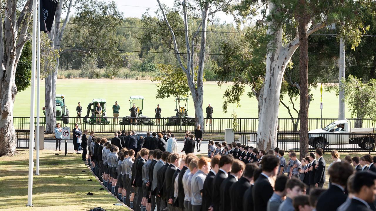 Jonah Waterson’s funeral.