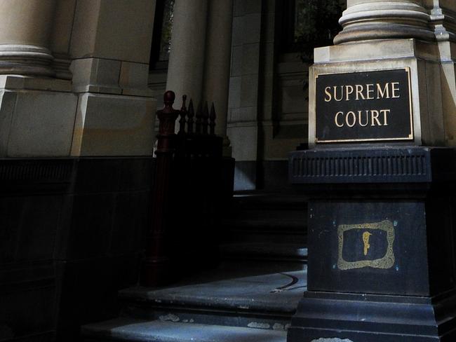 Melbourne Courts. Supreme Court. Building.