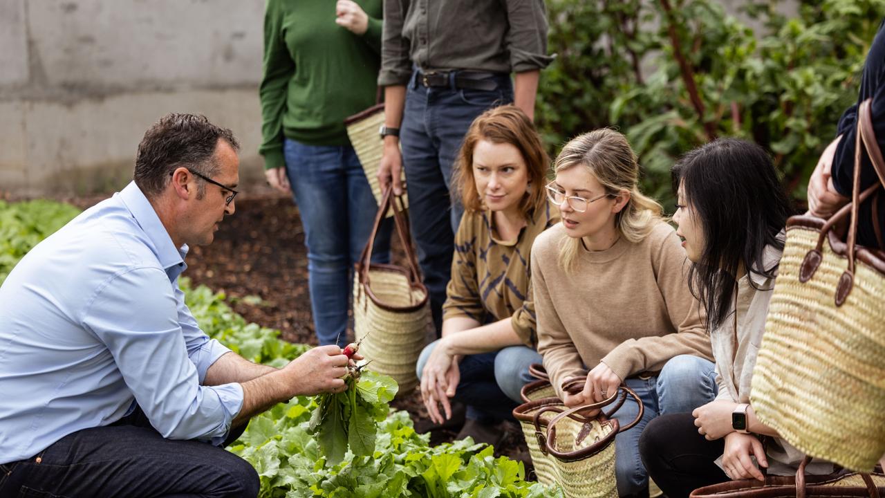 Agrarian Kitchen Experience led by restaurant founder and executive chef Rodney Dunn. Picture: Dearna Bond