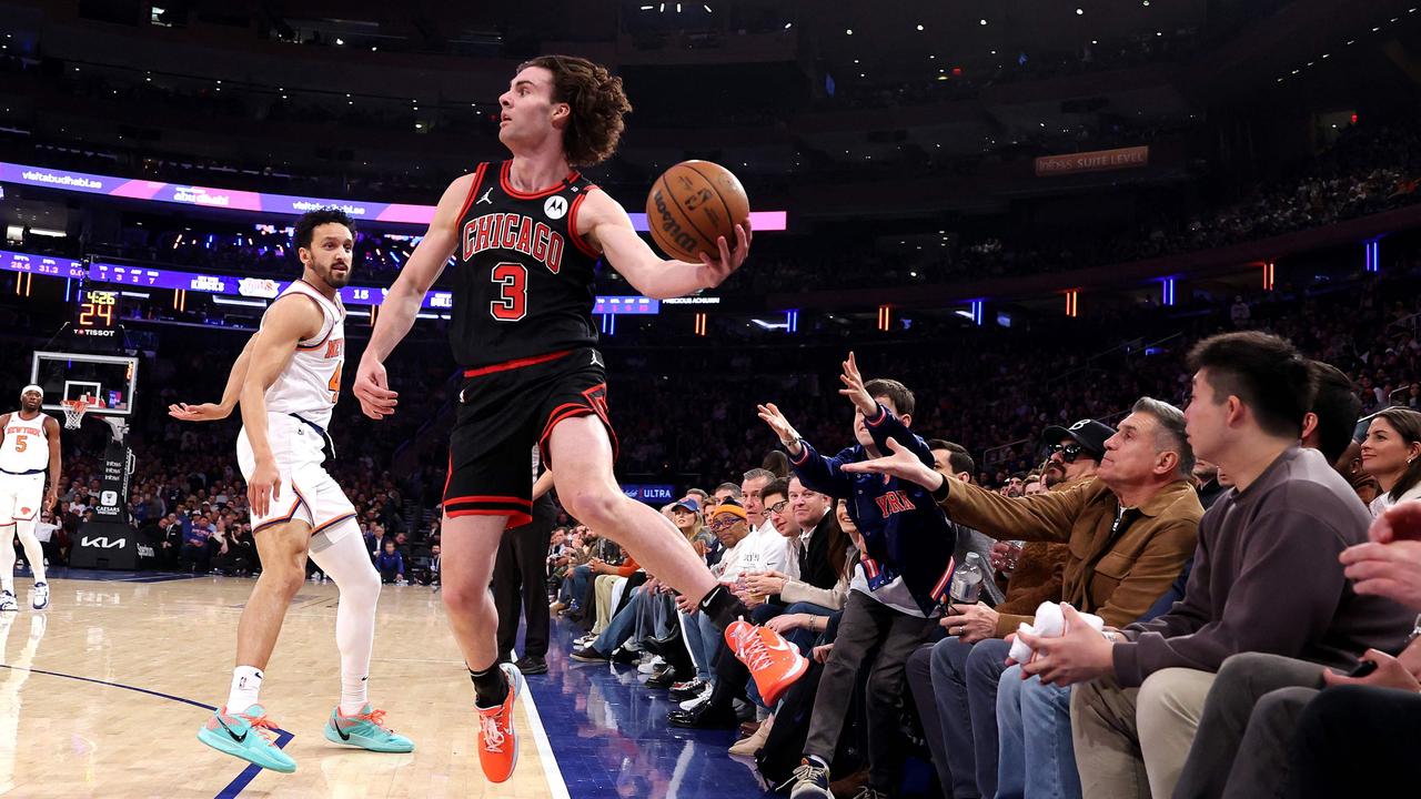 Josh Giddey had a big third quarter. Al Bello/Getty Images/AFP