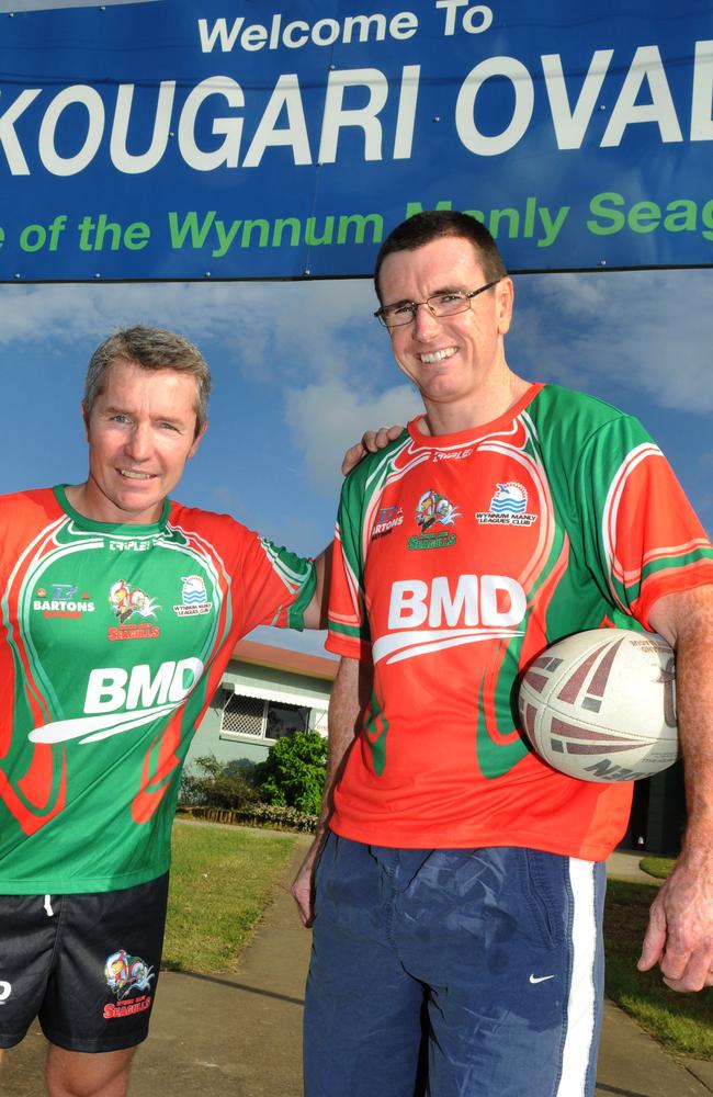 Ben Ikin joining Paul Green as Wynnum Manly Seagulls assistant coach in 2011.