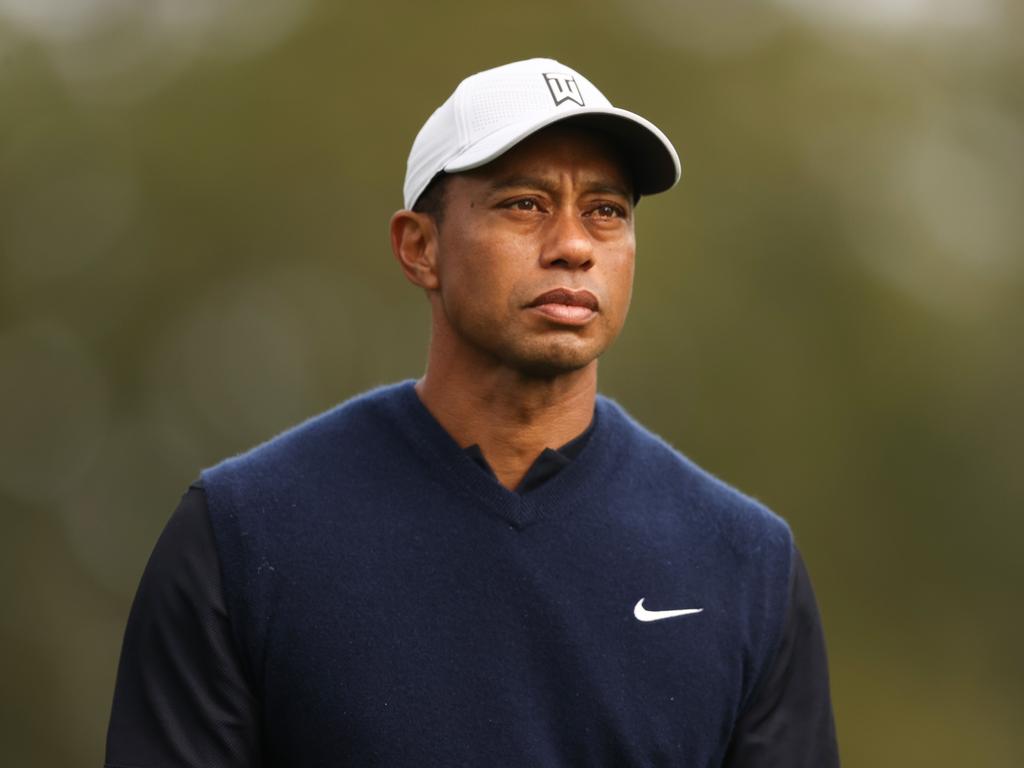 Tiger Woods has multiple leg injuries. Picture: Gregory Shamus/Getty Images