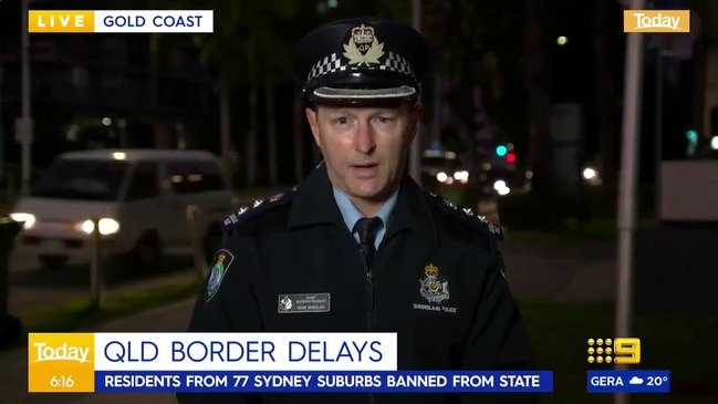 Chief Supt Mark Wheeler discusses border checks