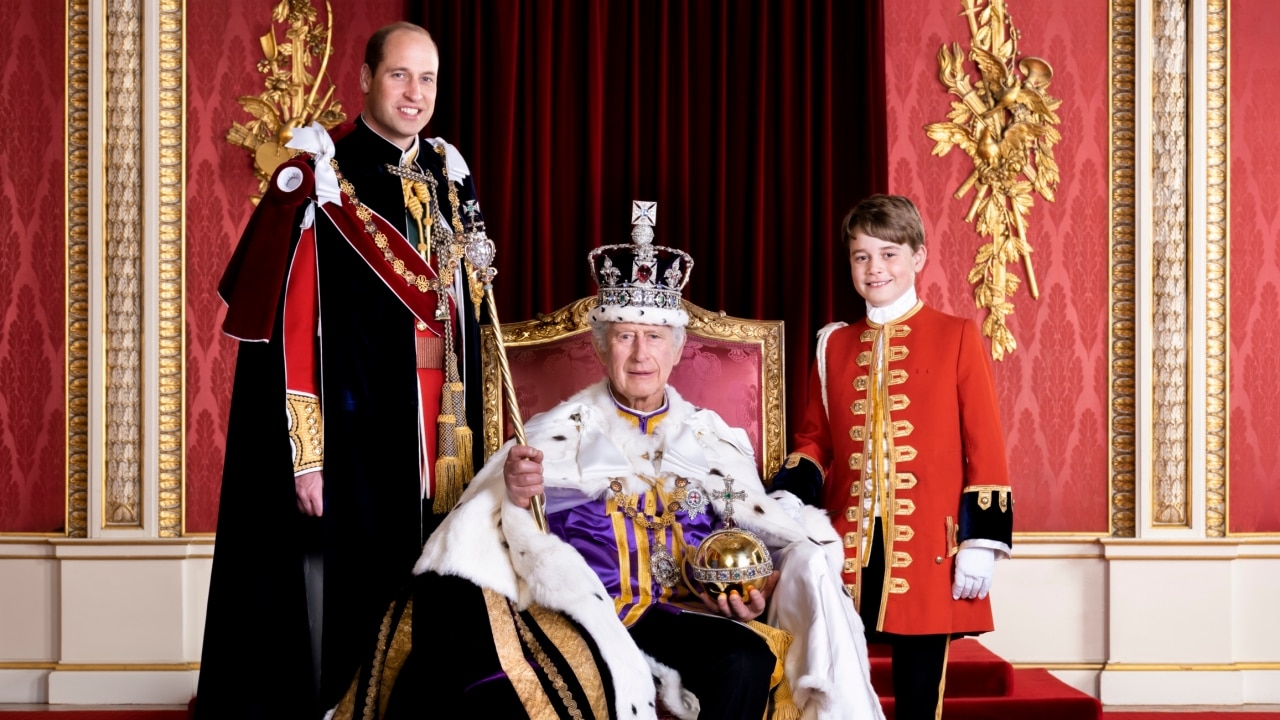 国王和他的继承人正在发布一张令人惊叹的新照片