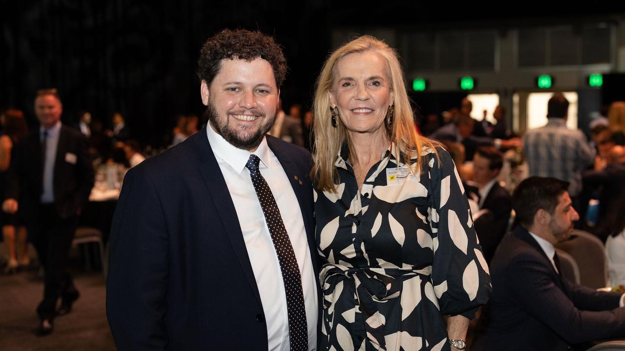 Matthew Dodds, Robyn Cameron at the YP Gold Coast City Leaders Forum, 2023. Picture: Celeste Humphrey