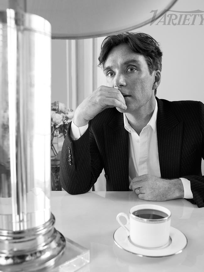 Cillian Murphy grilled Robbie on creating the character of Barbie. Picture: Alexi Lubomirski for Variety