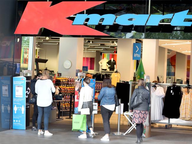 ADELAIDE, AUSTRALIA - NewsWire Photos November 12, 2021: Kmart at Rundle Mall. Picture: NCA NewsWire / Dean Martin