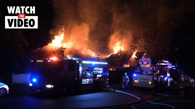 Sydney mansion destroyed in fire