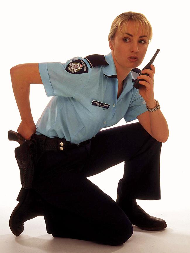 Lisa McCune as Maggie in Blue Heelers.