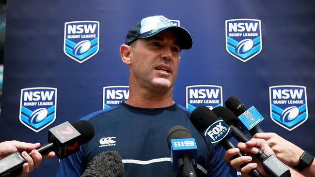 NSW Origin coach Brad Fittler is set to reveal his squad. (Toby Zerna)