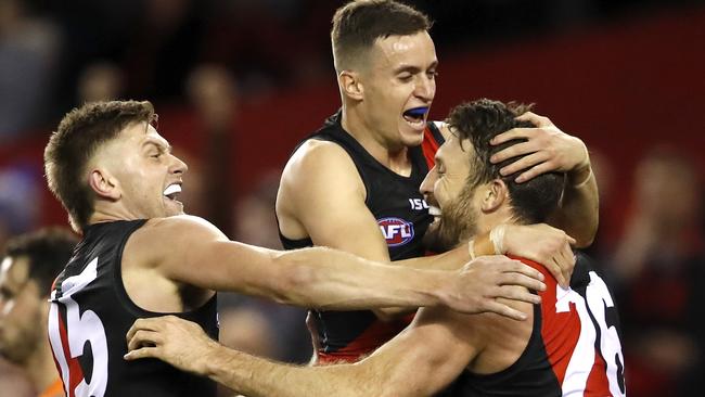 Orazio Fantasia will stay a Bomber ... for now. Pic: Getty Images