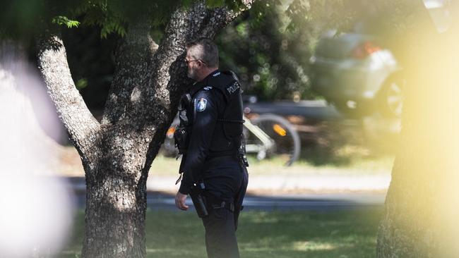 Police incident in Newtown near Anzac Ave and Holberton St intersection, Friday, October 11, 2024.