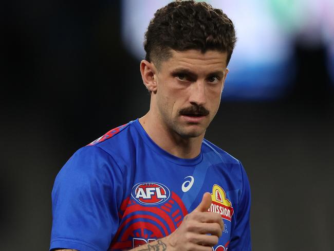 Tom Liberatore was enormous against the Cats. Picture: Robert Cianflone/Getty Images