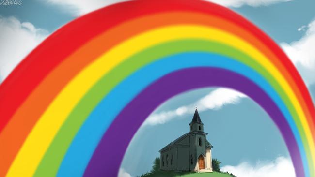 Rainbow warriors or a new dark ages? Illustration: Eric Lobbecke