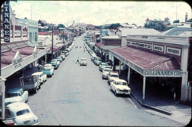 Mary St from Cullinane's Arcade down past Monkland St. Picture: Gympie, the real treasure is the