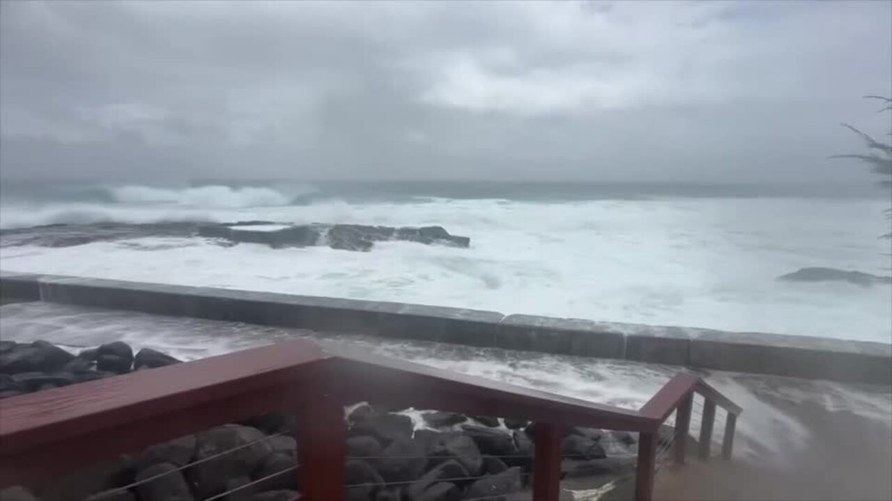 Tropical Cyclone Alfred Churns Sea Off Queensland