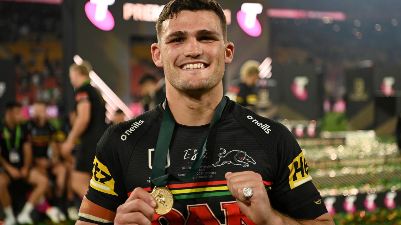 Nathan Cleary, Penrith Panthers, grand final NRL, Medali Clive Churchill 2021 berita