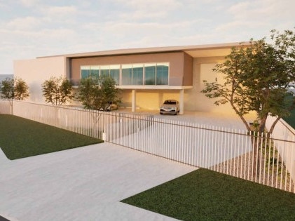 Renders of the proposed industrial shed at 10 David Casey Place, Corbould Park. Photo: North Sun Commercial Interiors