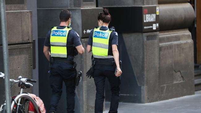 A Victoria Police spokesperson confirmed police see a rise in family violence reports across major sporting events. Picture: NCA NewsWire/ David Crosling