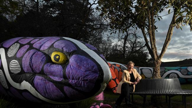 Zoos SA chief executive Elaine Bensted at Adelaide Zoo. Picture: Tricia Watkinson