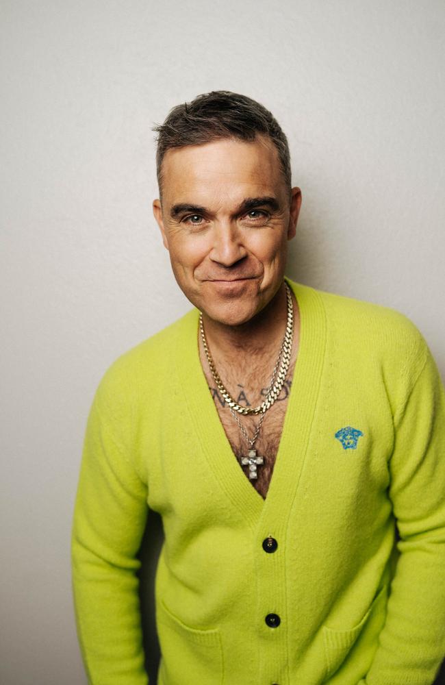 Robbie Williams’ March 2020 concert in Melbourne was scrapped due to the pandemic. Picture: Supplied/Leo Baron/Sony